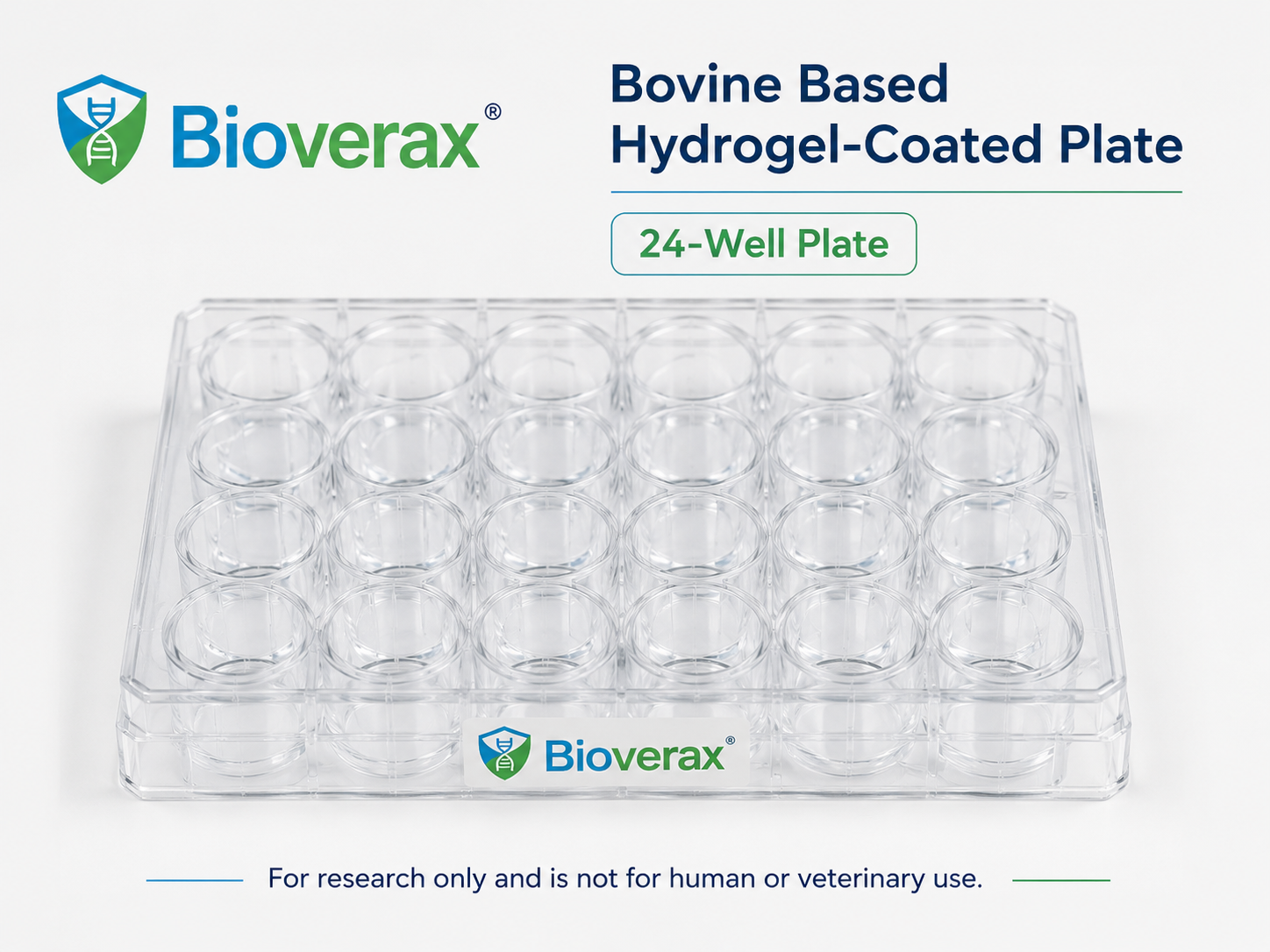 Bovine-based hydrogel coated 24-well plates